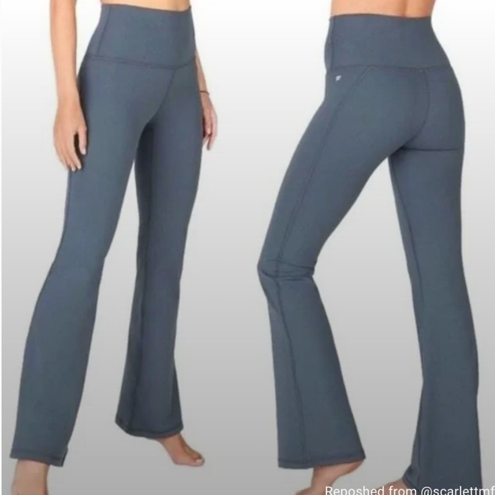 PureLuxe Gray Fabletics Yoga Pants